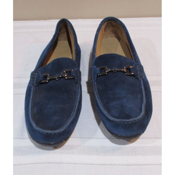FootJoy Men's Golf Club Casual Suede Loafer Shoes 12M 79062- Blue-BLEMS - Picture 1 of 6